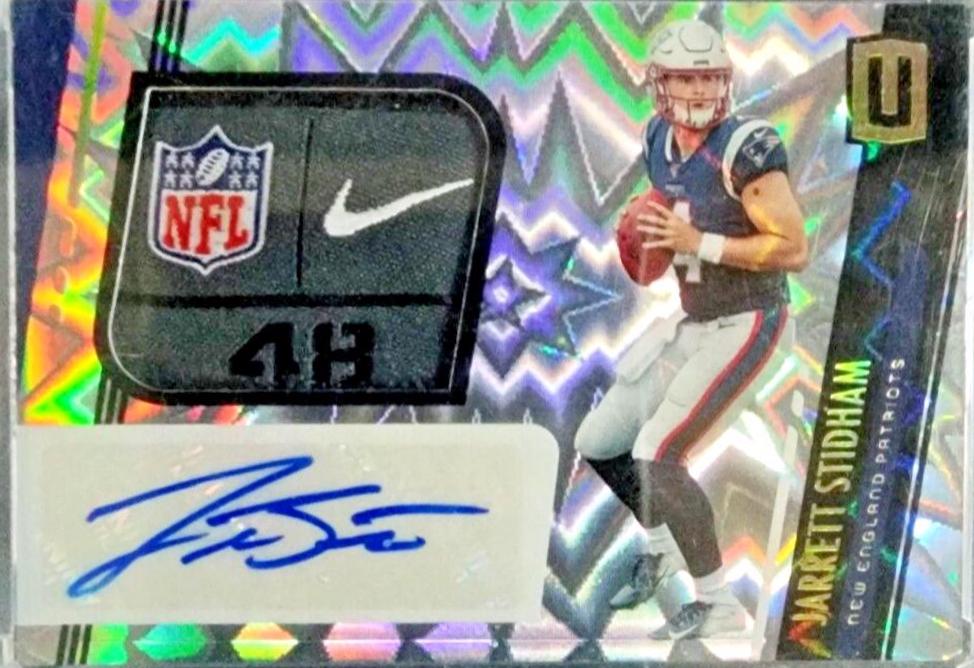 Jarrett Stidham [Autograph Jersey Fireworks] #319