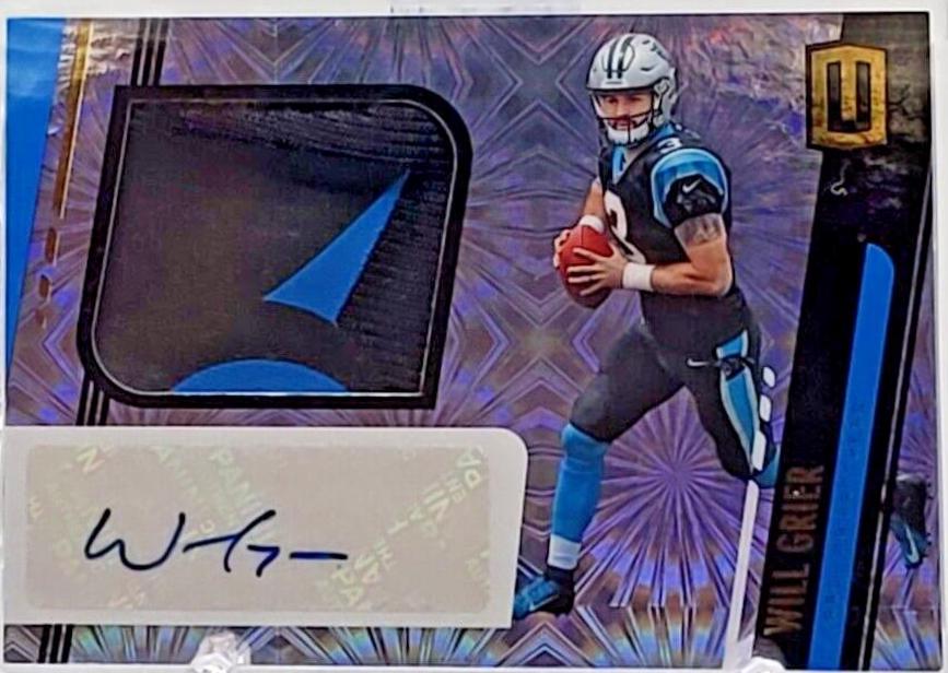 Will Grier [Autograph Jersey Fireworks] #317