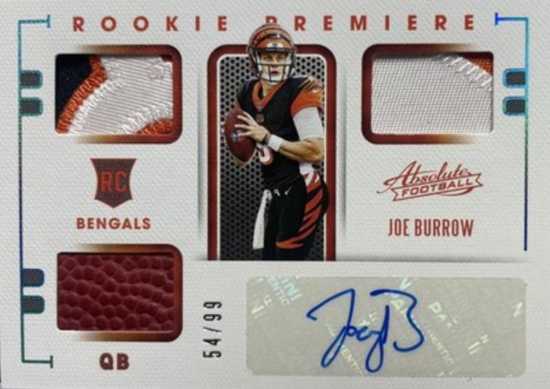 Joe Burrow [Materials Autograph Spectrum] #201