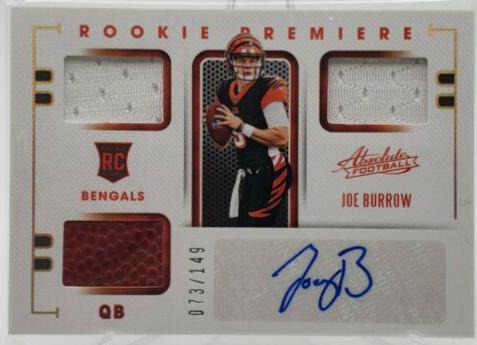 Joe Burrow [Materials Autograph] #201