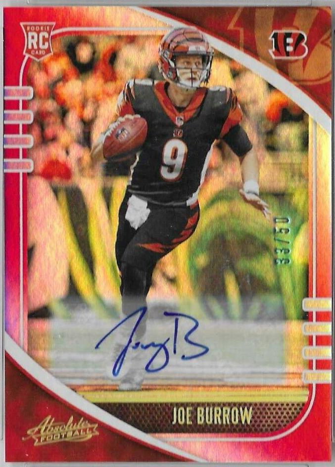 Joe Burrow [Signature Spectrum Red] #158