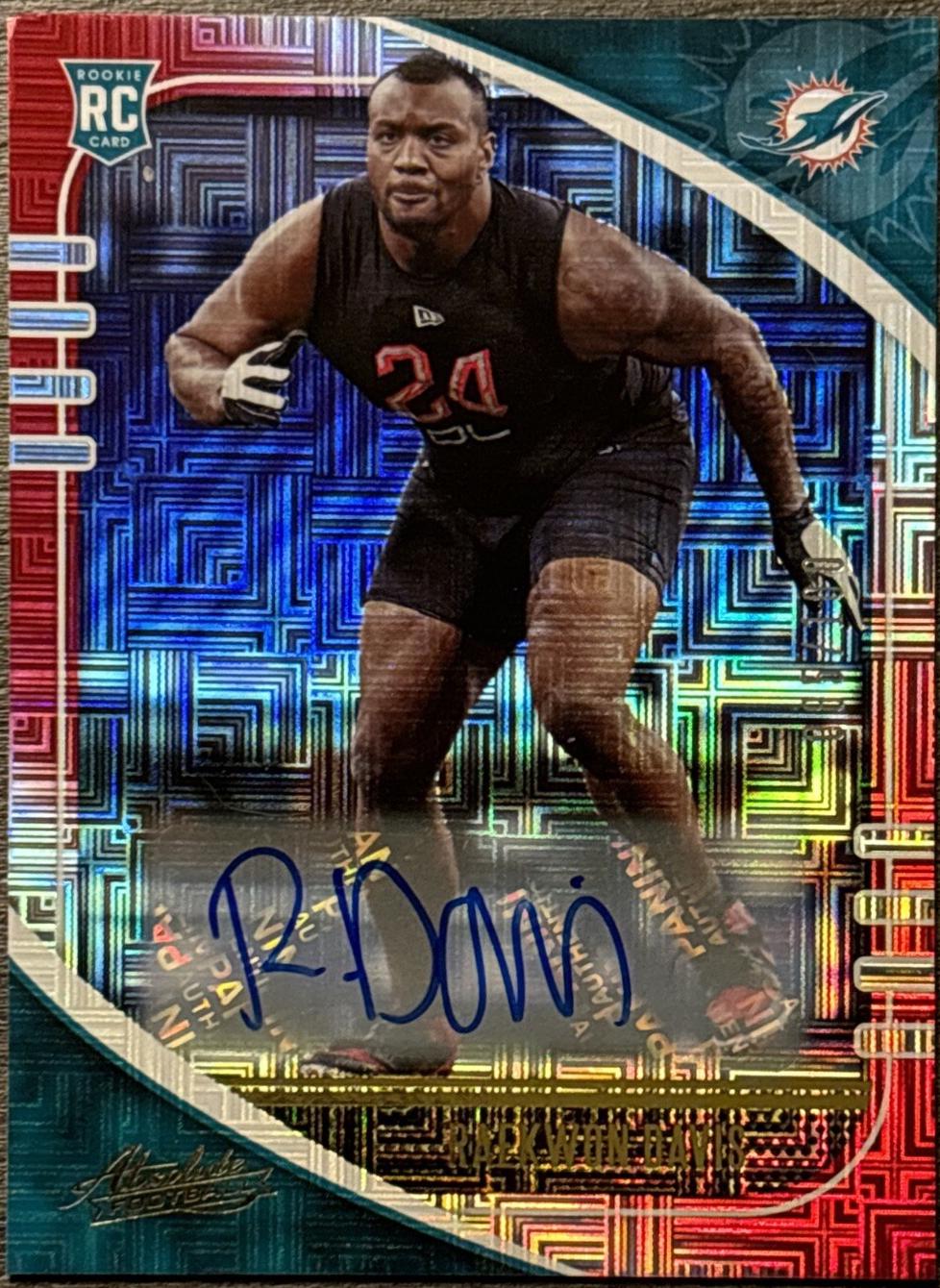 Raekwon Davis [Signature Red Square] #188