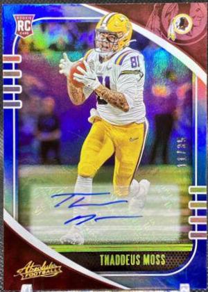 Thaddeus Moss [Signature Spectrum Blue] #191