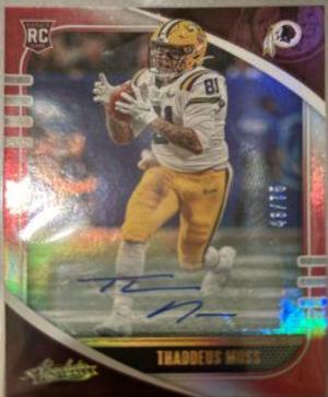 Thaddeus Moss [Signature Spectrum Red] #191