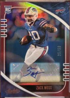 Zack Moss [Signature Spectrum Red] #200