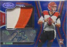 Joe Burrow [Signature Jersey Blue Etch] #201