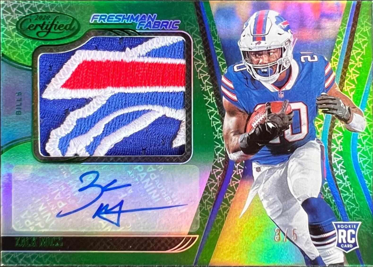 Zack Moss [Signature Jersey Green] #235