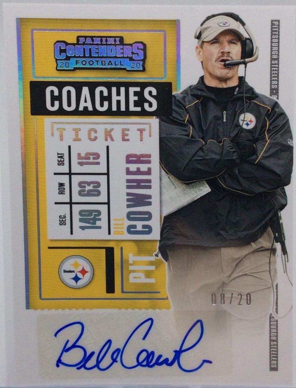 Bill Cowher [Coaches Autograph] #308