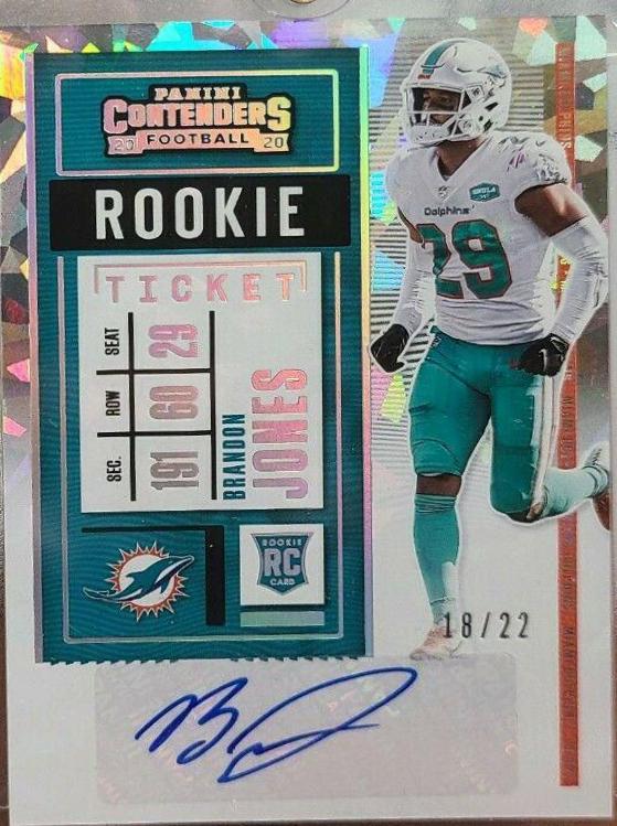 Brandon Jones [Autograph Cracked Ice] #249