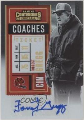 Forrest Gregg [Coaches Autograph Gold] #321