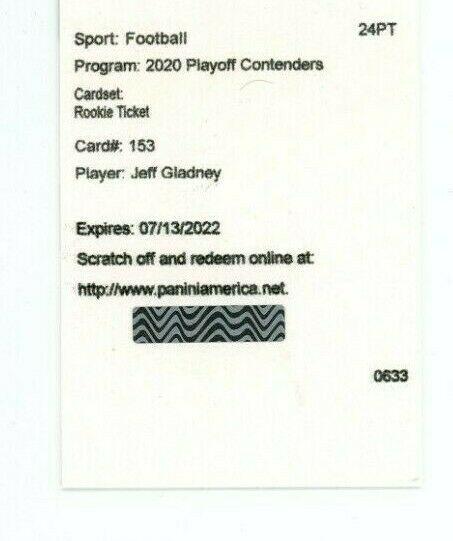 Jeff Gladney [Autograph] #153