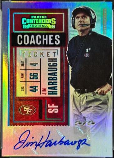 Jim Harbaugh [Coaches Autograph] #304