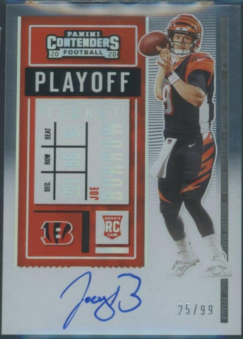 Joe Burrow [Autograph Playoff] #101
