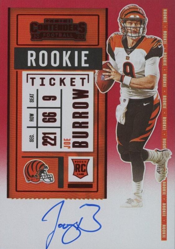 Joe Burrow [Autograph Red Zone] #101