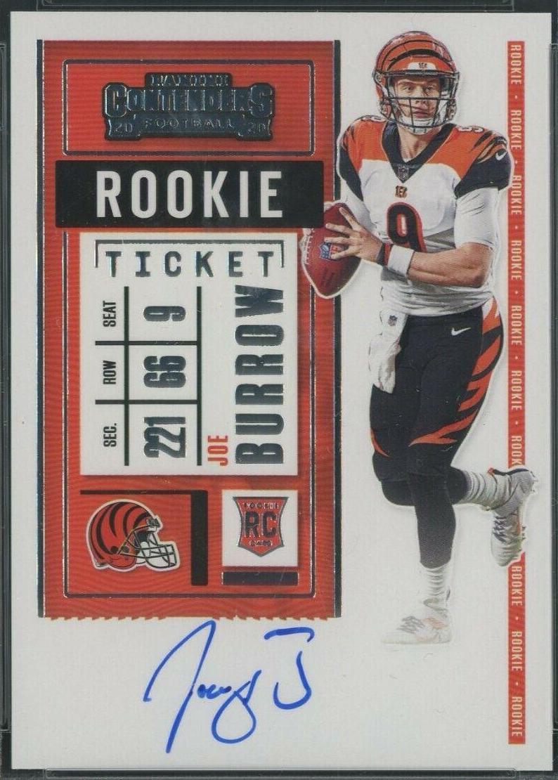 Joe Burrow [Team Helmet Autograph] #101