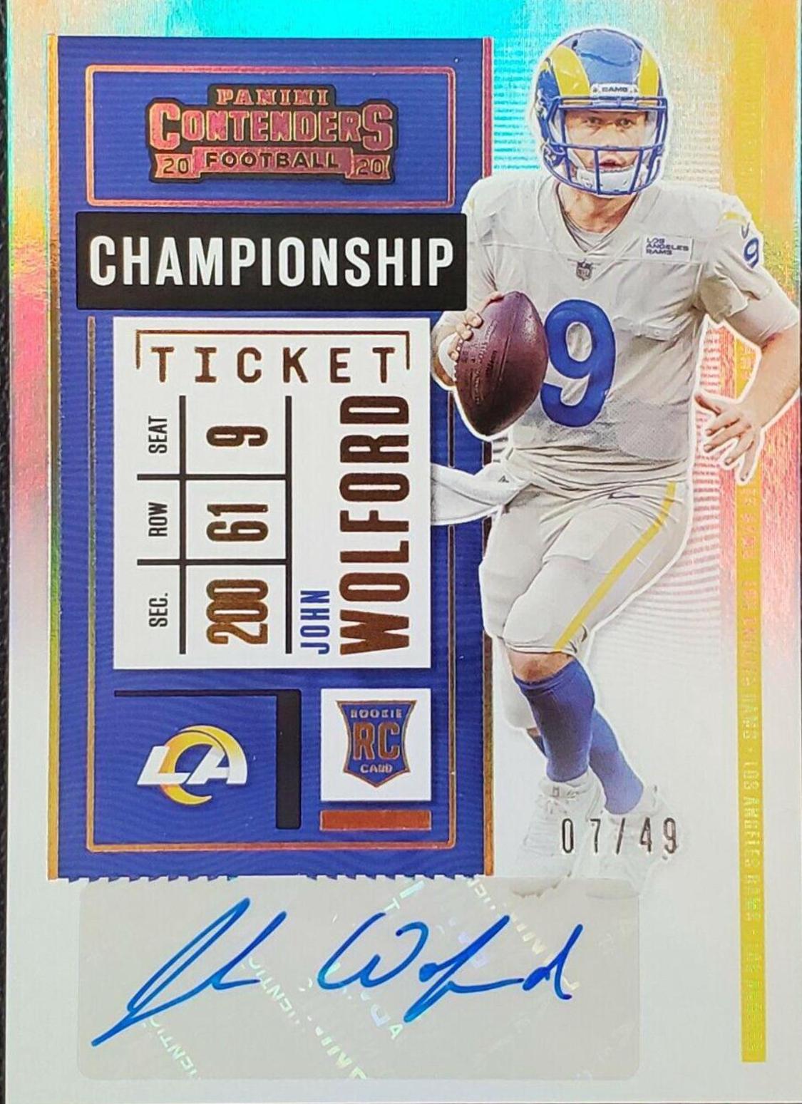John Wolford [Autograph Championship] #275