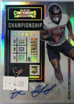 Jon Greenard [Autograph Championship] #245
