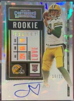 Jordan Love [Autograph Cracked Ice] #111