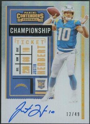 Justin Herbert [Autograph Championship] #104
