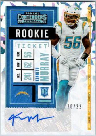 Kenneth Murray [Autograph Cracked Ice] #149