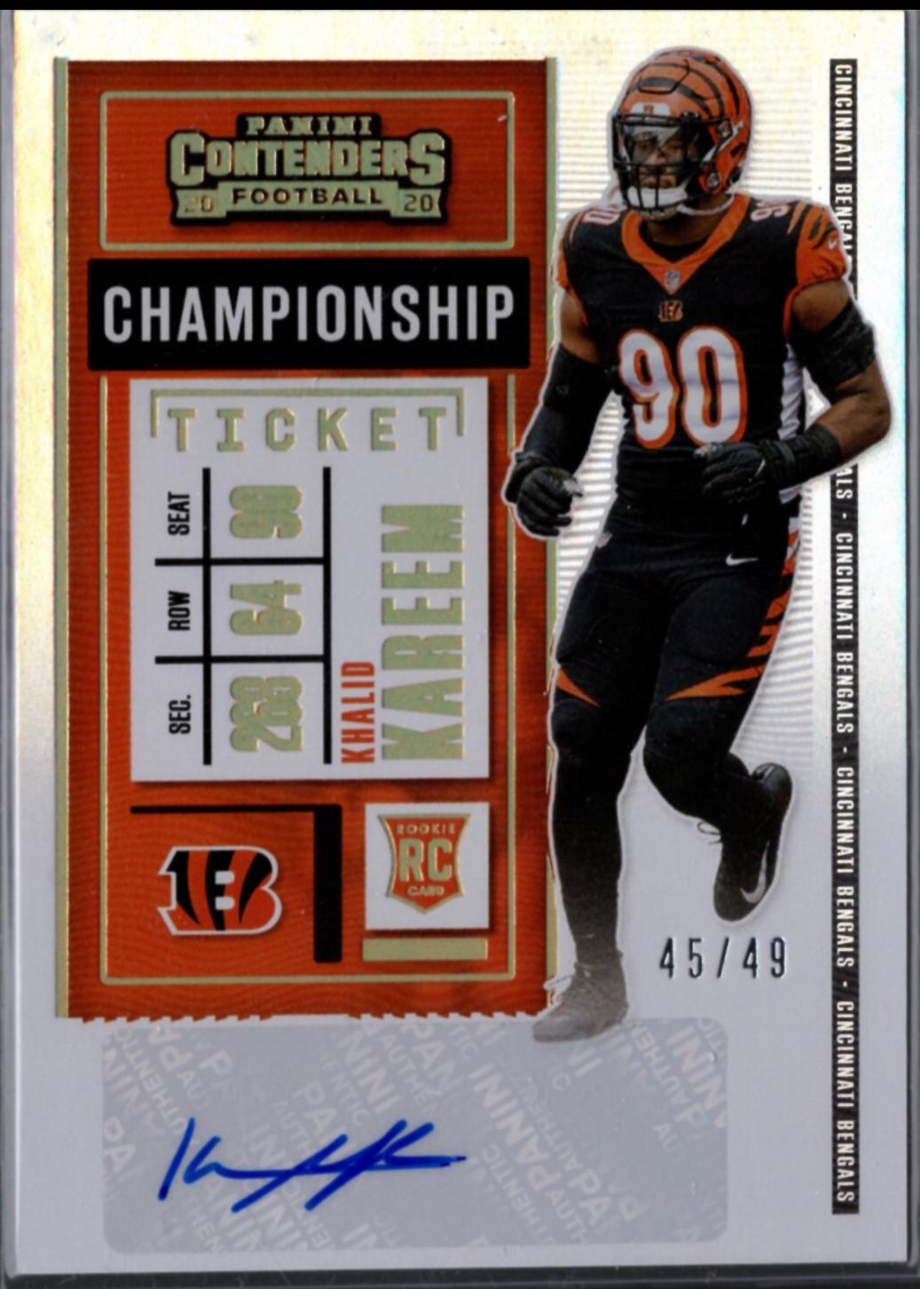 Khalid Kareem [Autograph Championship] #207