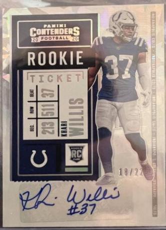 Khari Willis [Autograph Cracked Ice] #292