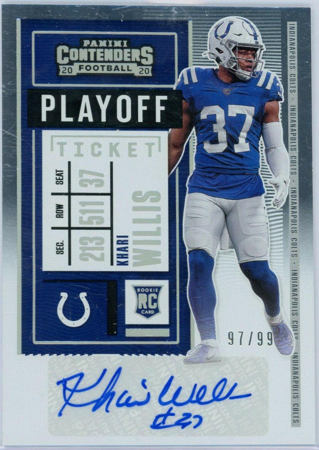 Khari Willis [Autograph Playoff] #292