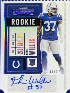 Khari Willis [Autograph Stub] #292