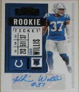 Khari Willis [Autograph] #292