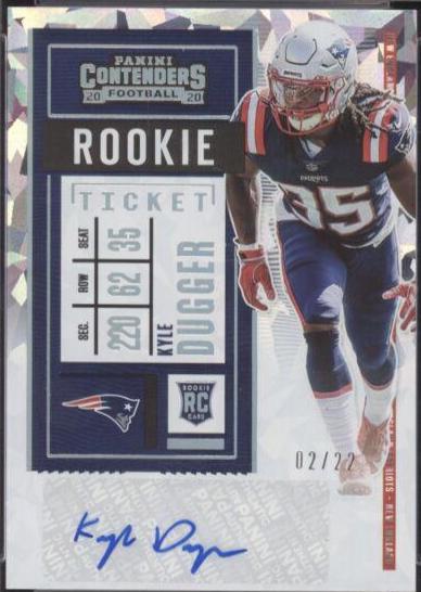 Kyle Dugger [Autograph Cracked Ice] #171