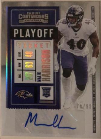 Malik Harrison [Autograph Playoff] #176