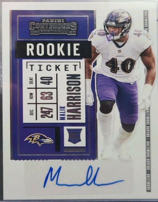 Malik Harrison [Autograph Wild Card] #176