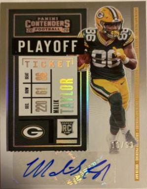 Malik Taylor [Autograph Playoff] #240