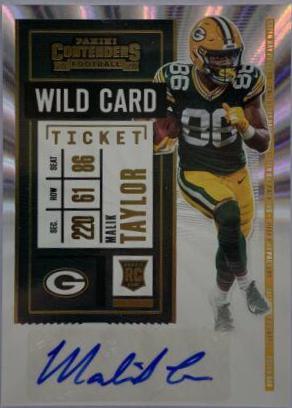 Malik Taylor [Autograph Wild Card] #240