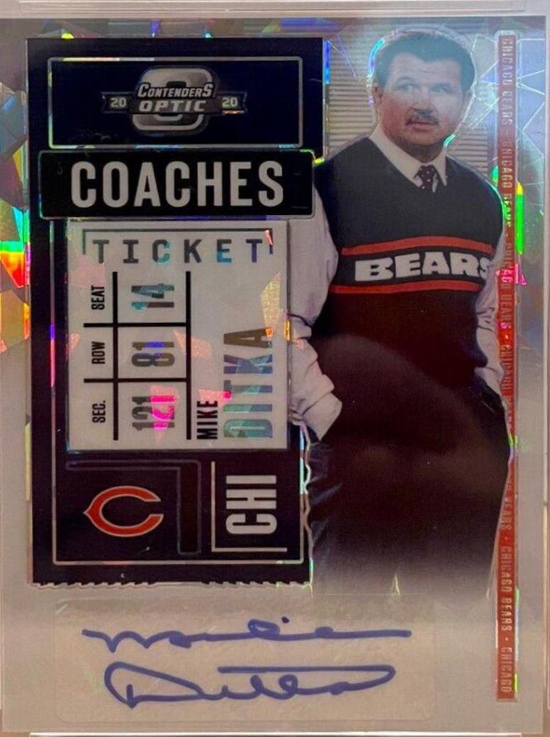 Mike Ditka [Coaches Autograph Gold] #305