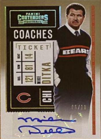 Mike Ditka [Coaches Autograph] #305