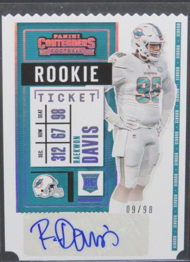 Raekwon Davis [Autograph Stub] #166