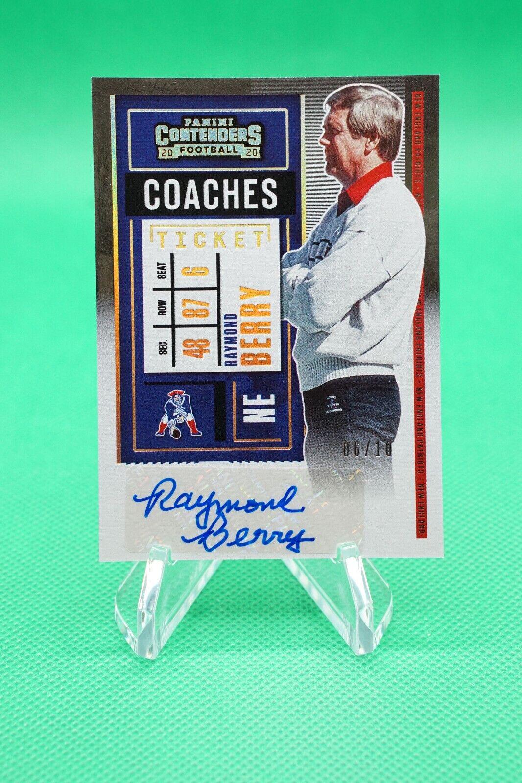 Raymond Berry [Coaches Autograph Gold] #319