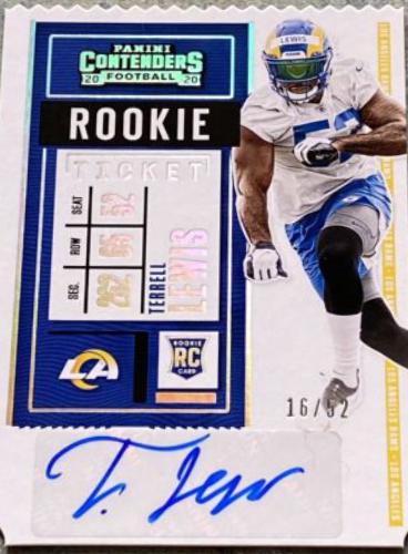 Terrell Lewis [Autograph Stub] #173