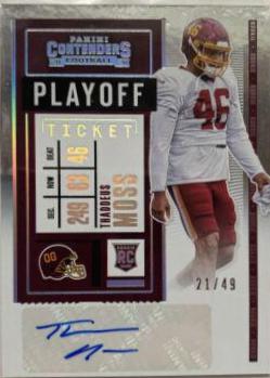 Thaddeus Moss [Autograph Playoff] #237
