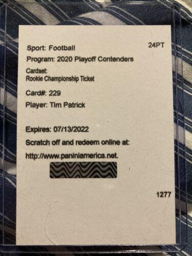 Tim Patrick [Autograph Championship] #229