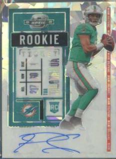 Tua Tagovailoa [Autograph Cracked Ice] #103