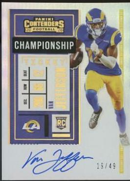Van Jefferson [Autograph Championship] #124