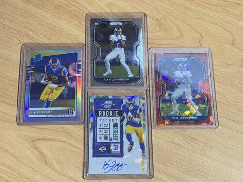 Van Jefferson [Autograph Cracked Ice] #124