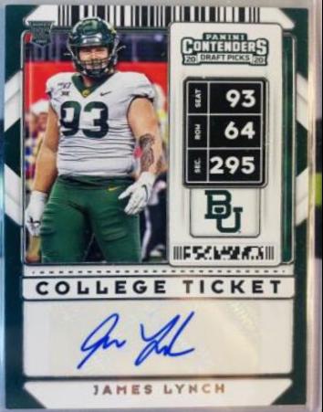 James Lynch [Autograph Draft Touchdown] #285