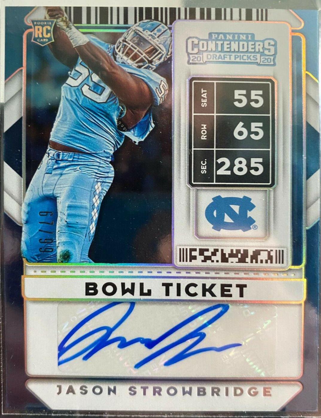 Jason Strowbridge [Autograph Bowl] #286