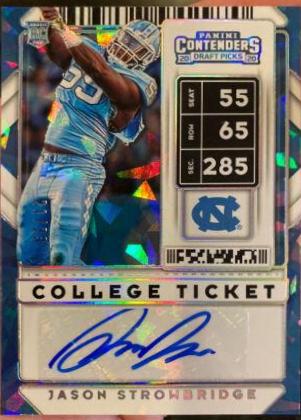 Jason Strowbridge [Autograph Cracked Ice] #286