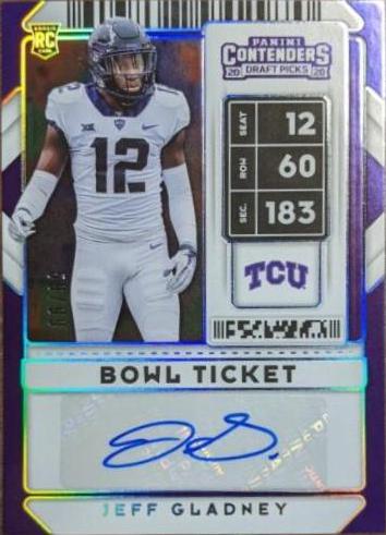 Jeff Gladney [Autograph Bowl] #243