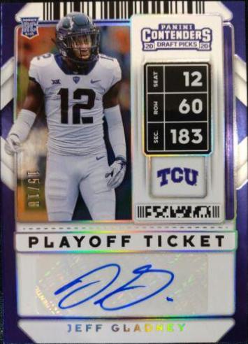 Jeff Gladney [Autograph Playoff] #243