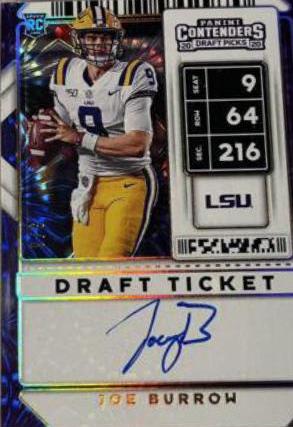 Joe Burrow [Variation 3 Autograph Cracked Ice] #101